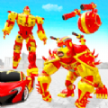大猩猩机器人战斗模拟游戏最新手机版（Gorilla Robot Bus Robot Car） v16